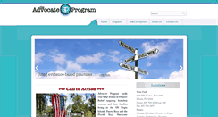 Desktop Screenshot of advocateprogram.org